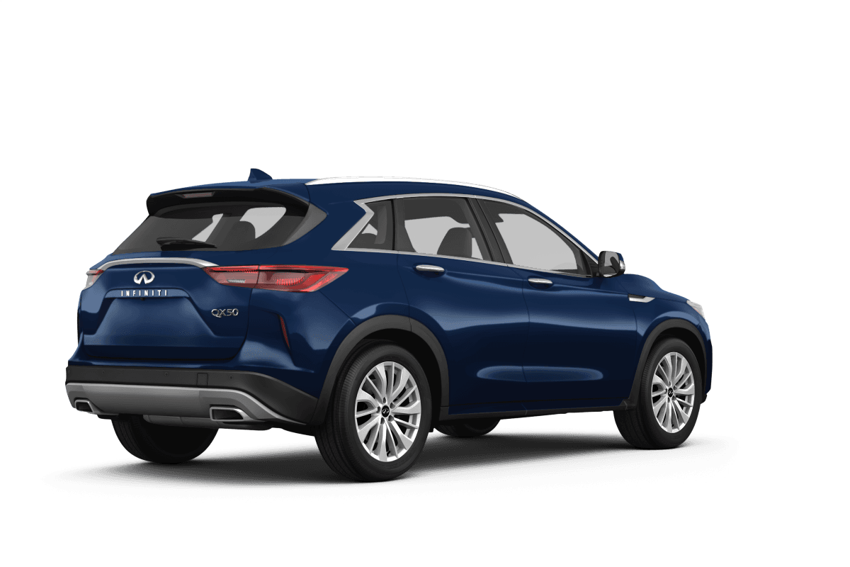 Infiniti QX50  - Back view Infiniti QX50  - Back view